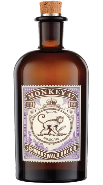 Gin Dry Monkey 47 50cl - Black Forest Distillers