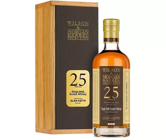Glen Keith 25 Years Old Whisky Single Malt Ast. - Wilson & Morgan