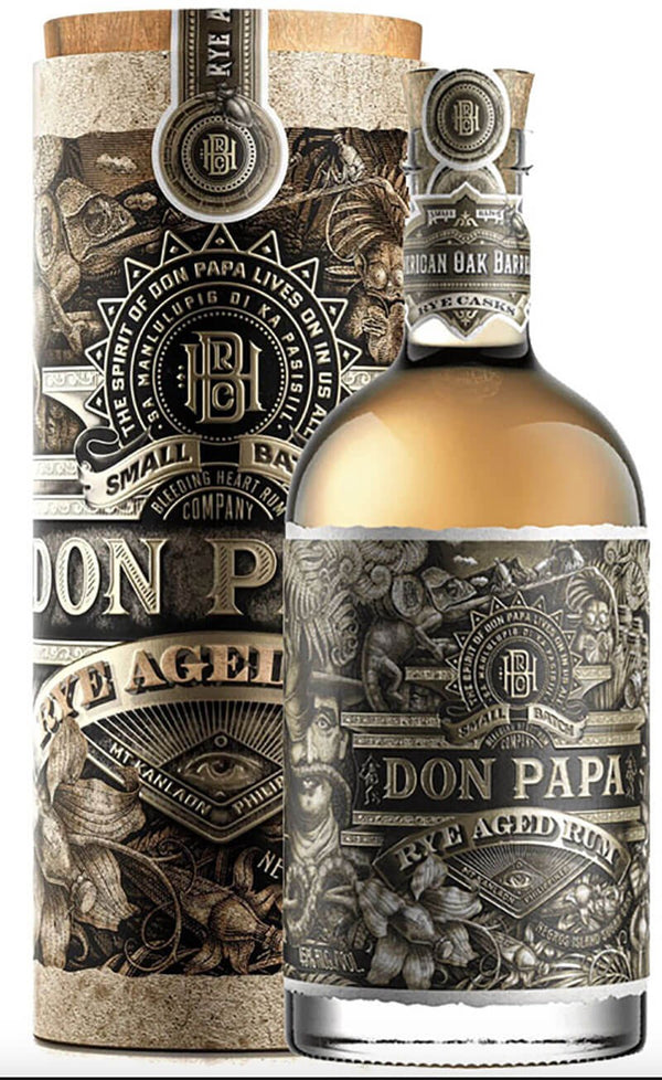 Rum Don Papa Rye Aged Cl70 Ast.