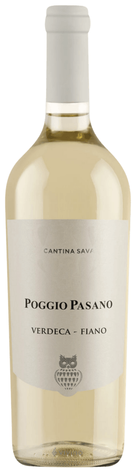 Poggio Pasano Verdeca-Fiano IGP Puglia 2022 - Cantina Sava